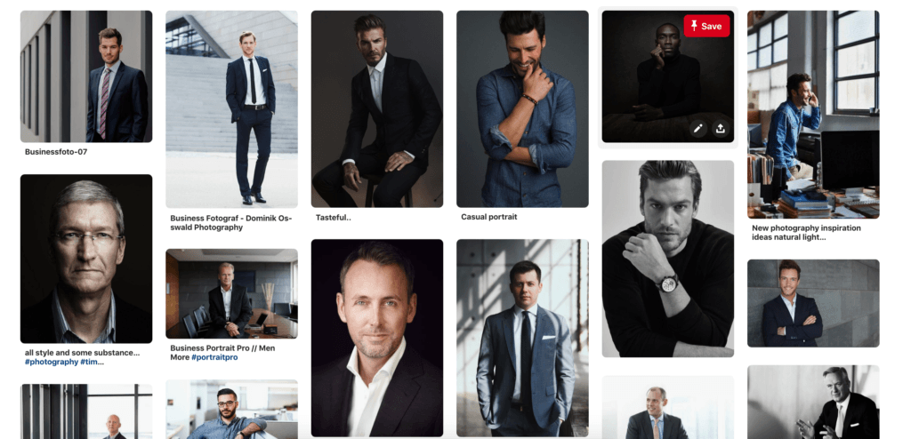 What to wear for professional headshot - men
